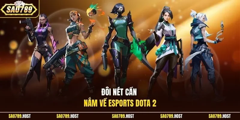 Đôi nét cần nắm về esports Dota 2 